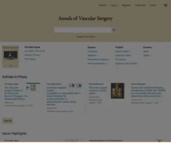 AnnalsofVascularsurgery.com(Annals of Vascular Surgery) Screenshot