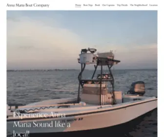 Annamariaboatcompany.com(Anna Maria Boat Company) Screenshot