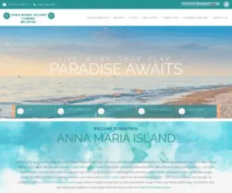 Annamariaisland.com(Anna Maria Island Rentals) Screenshot