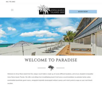 Annamariaislandinn.com(Anna Maria Island Inn) Screenshot