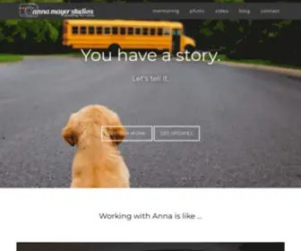 Annamayer.com(Milwaukee Family Photographer) Screenshot