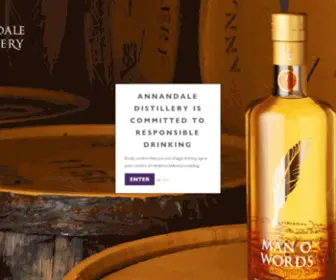 Annandaledistillery.com(Annandale Distillery) Screenshot