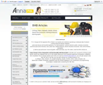 Annapol.com(ANNAPOL (Hurtownia RTV AGD Zabawki)) Screenshot