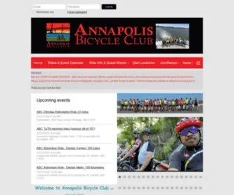 Annapolisbicycleclub.org(Annapolis Bicycle Club) Screenshot