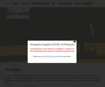 Annapoliscapital.ca(Investing in early stage Canadian oil and gas equity) Screenshot