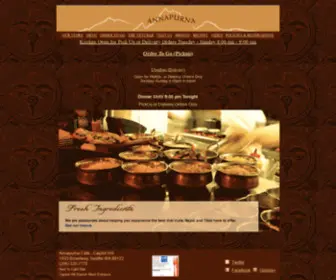 Annapurnacafe.com(Experience the Best Indian Curry at Annapurna Cafe) Screenshot