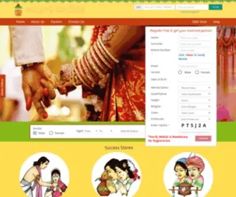 Annapurnamarriages.com(Annapurna Marriages Pvt Ltd) Screenshot