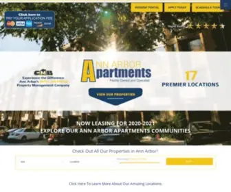 Annarborapartments.net(Ann Arbor Apartments for Rent) Screenshot