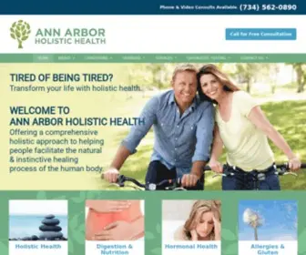 Annarborholistichealth.com(Ann Arbor Holistic Health) Screenshot