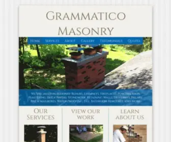 Annarbormasonry.com(Grammatico Masonry) Screenshot