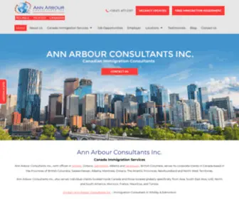 Annarbour.ca(Canadian Immigration Consultant) Screenshot