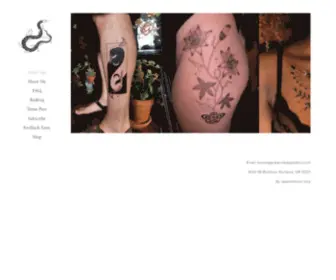 Annasagetattoo.com(Anna Sage) Screenshot