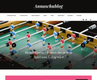 Annaschublog.com(Jeder kann gewinnen) Screenshot