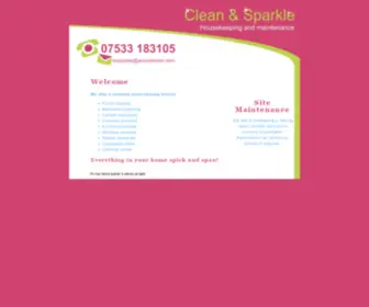 Annasteven.com(Clean & Sparkle) Screenshot