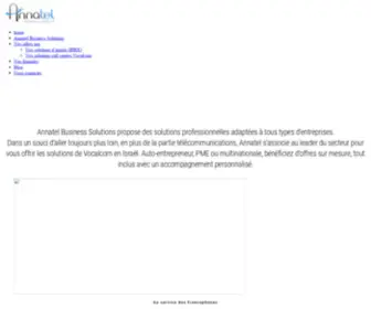 Annatel.pro(Solutions IPBX et Vocalcom) Screenshot