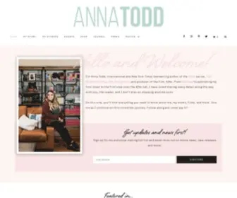 Annatodd.com(Anna Todd) Screenshot