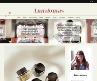 Annatomasmoreno.com(Tomàs) Screenshot