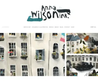 Annawilsonink.com(Anna Wilson Ink) Screenshot