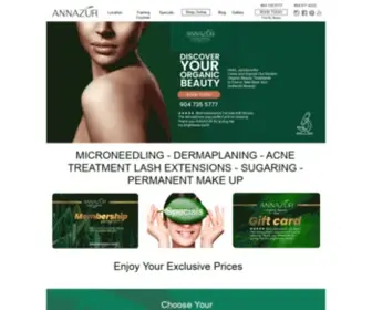 Annazur.com(ANNAZUR Microneedling) Screenshot