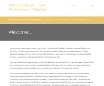Anncordova.com(Ann Cordova) Screenshot