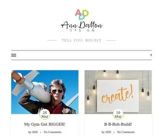 Anndaltondesign.com(Ann Dalton Design) Screenshot