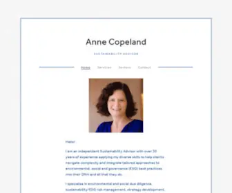Anne-Copeland.com(Anne Copeland) Screenshot