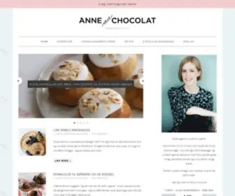 Anneauchocolat.dk(Anne au Chocolat) Screenshot