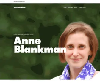 Anneblankman.com(Anne Blankman) Screenshot