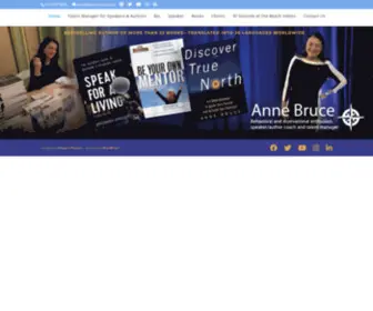 Annebruce.com(Anne Bruce Speaker Author Coach) Screenshot