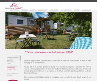 Annecy-Camping-Familial.com(Camping Le Familial) Screenshot