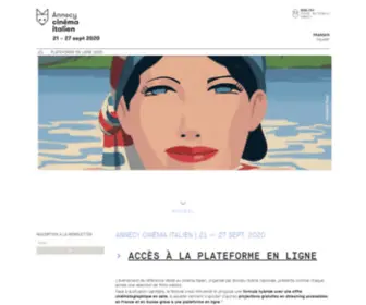 Annecycinemaitalien.com(Italie cinéma) Screenshot