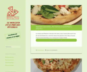 Annecypizza.com(Pizza et pizzeria à Annecy en Haute) Screenshot