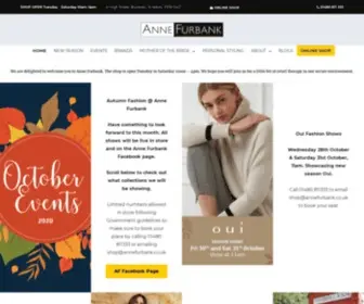 Annefurbank.co.uk(Leading independent womenswear retailer) Screenshot