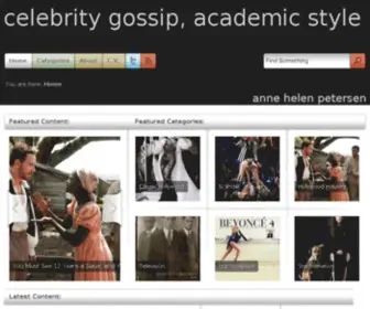 Annehelenpetersen.com(Celebrity Gossip) Screenshot