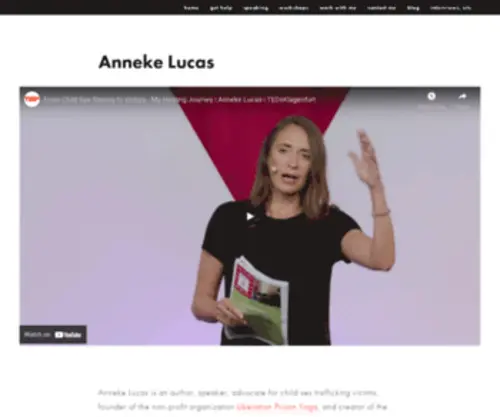 Annekelucas.com(Anneke Lucas) Screenshot