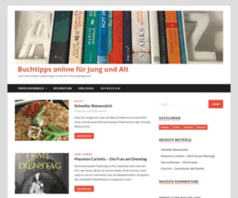 Annekratz.de(Buchtipps online für Jung und Alt) Screenshot