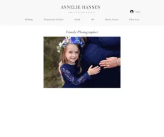 Anneliehansenphotography.com(Portfolio) Screenshot