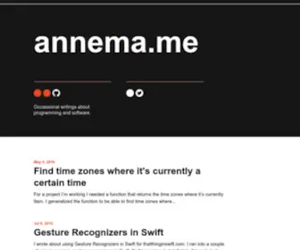 Annema.me(Programming) Screenshot