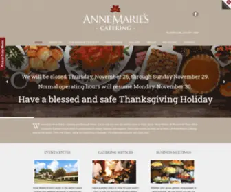 Annemaries.com(Anne Marie's Catering Anne Marie's Catering) Screenshot