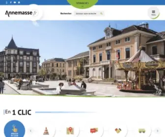 Annemasse.fr(Accueil) Screenshot