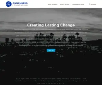 Annenberg.org(Annenberg Foundation) Screenshot