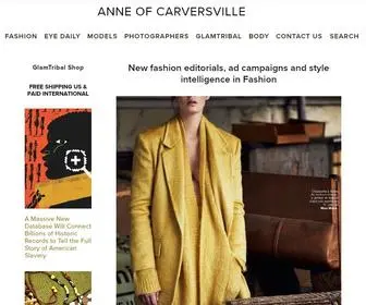 Anneofcarversville.com(Fashion, Living News Creatives) Screenshot