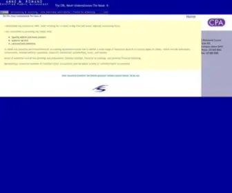 AnneromanocPa.com(Certified Public Accountant in Maine Anne Romano) Screenshot