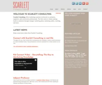 Annescarlett.com(Scarlett Consulting) Screenshot