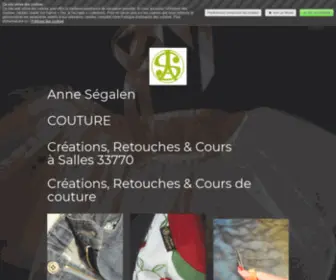 Annesegalen.com(Anne Ségalen) Screenshot