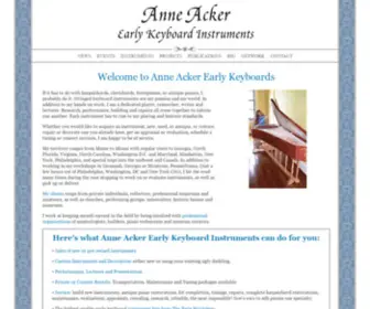 Annesharpsichords.com(Anne's Harpsichords) Screenshot