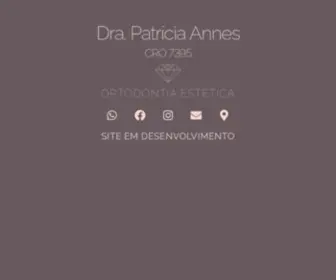Annesodontologia.com.br(Patrícia Annes) Screenshot