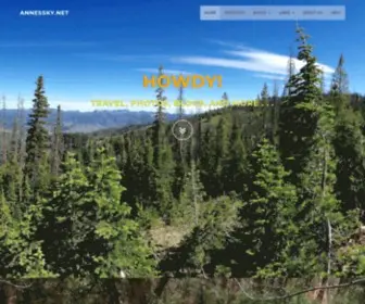 Annessky.net(Travel, photos, blogs and more) Screenshot