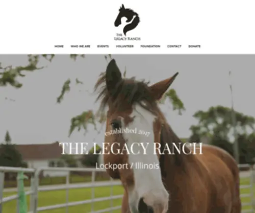 Anneswaneyfoundation.org(The Legacy Ranch) Screenshot