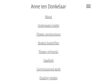 Anneten.nl(Anne ten Donkelaar) Screenshot